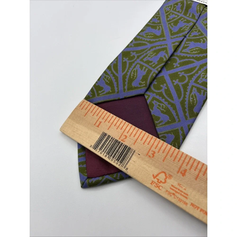 Paul Smith Tie Mens Animal Motif Novelty Silk Designer Business Casual